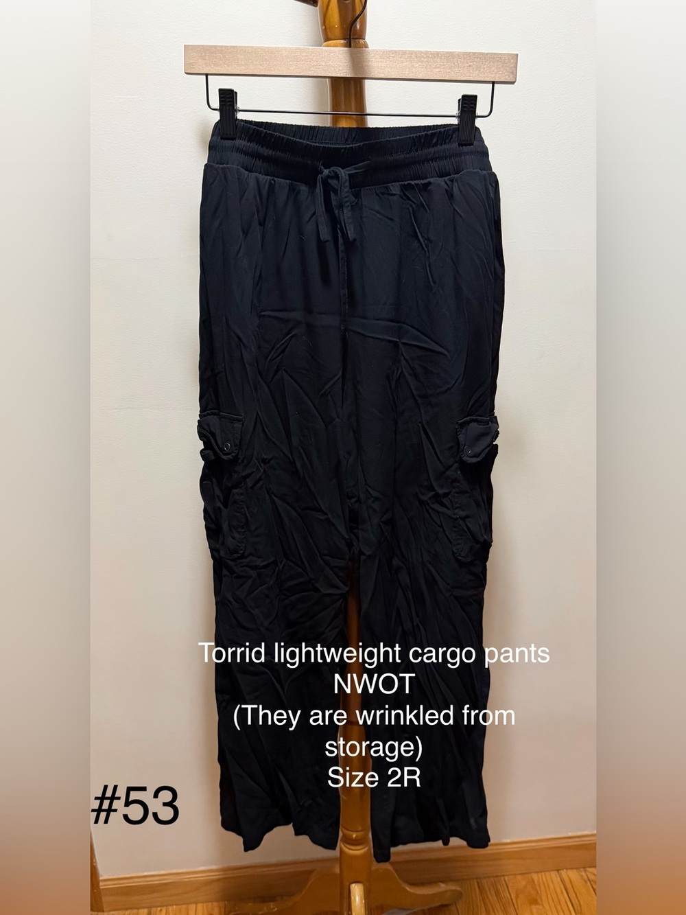 Torrid Linen cargo pants